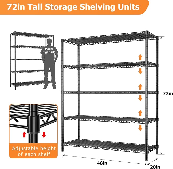 Storage Shelves Heavy Duty - Image 2