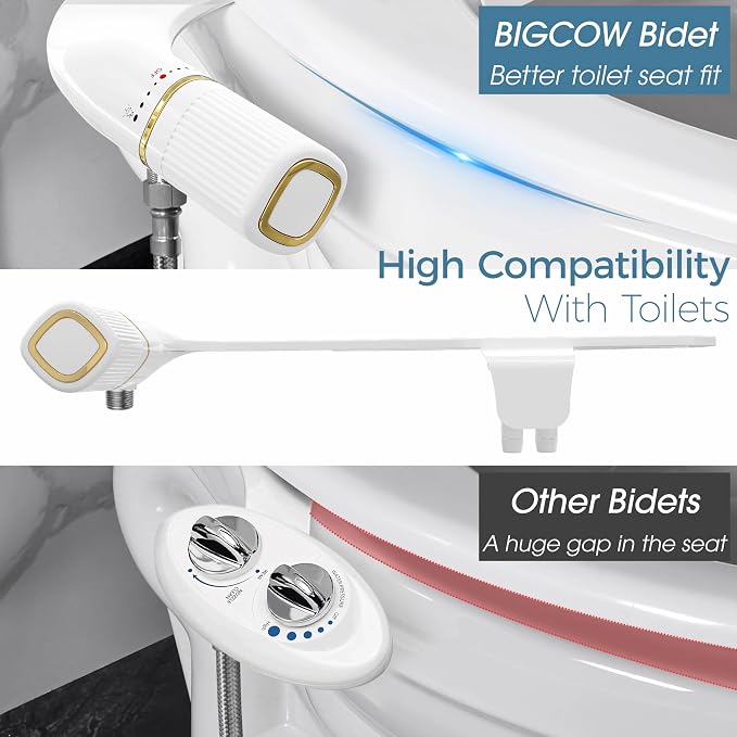 BIGCOW Ultra-Slim Bidet Attachment - Image 3