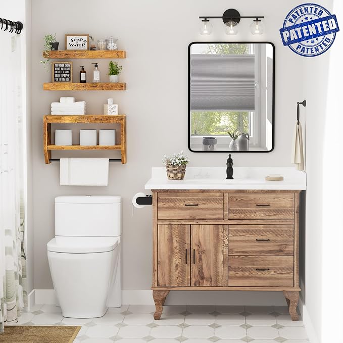 QEEIG Bathroom Floating Shelves - Image 2