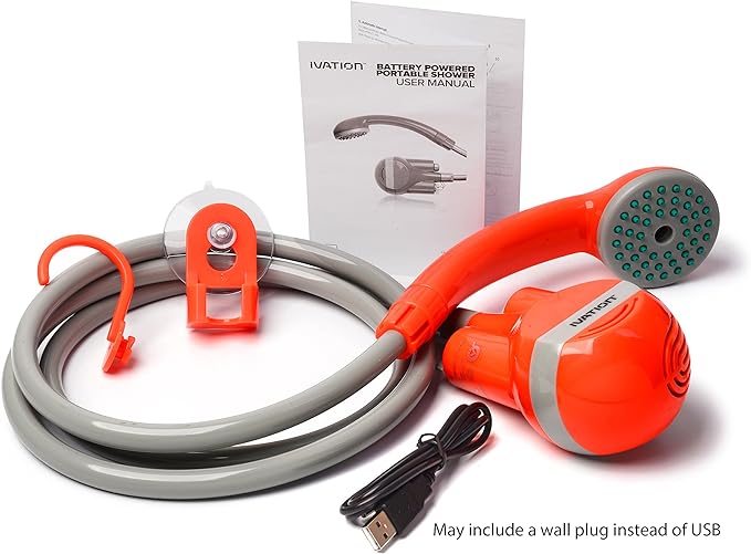 Ivation Portable Outdoor Shower, Battery Powered - Image 5