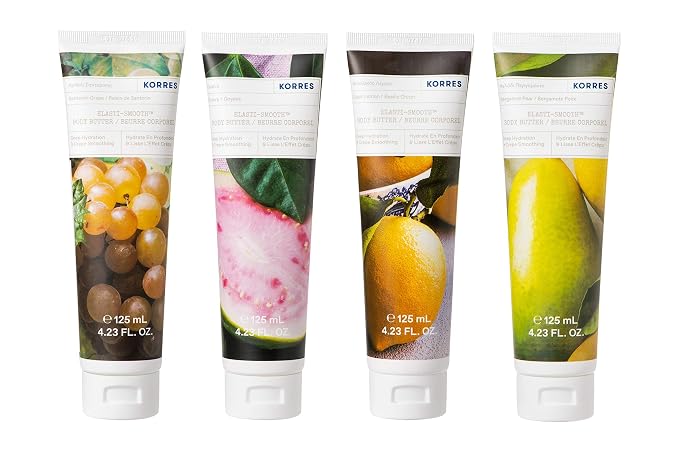 KORRES Elasti-Smooth Body Butter Cream, Dry Skin Lotion - Image 3