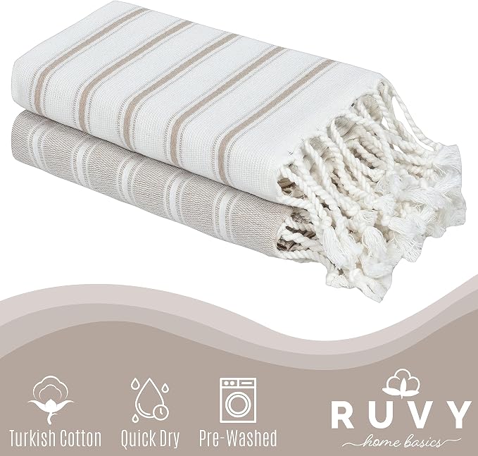 Ruvy Home Basics Turkish Hand Towels - Image 2