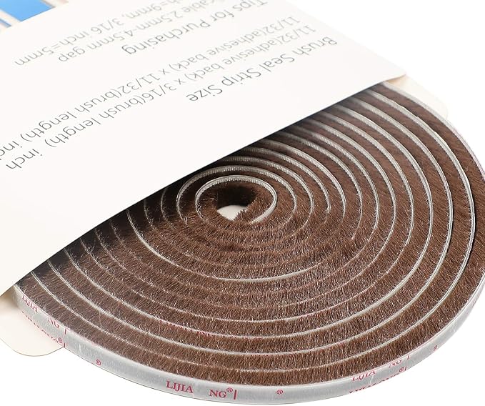 TORRAMI Felt Pile Weather Stripping Brush Strip - Image 5