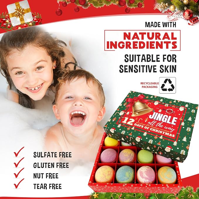 Christmas Bath Bombs for Kids - Image 4