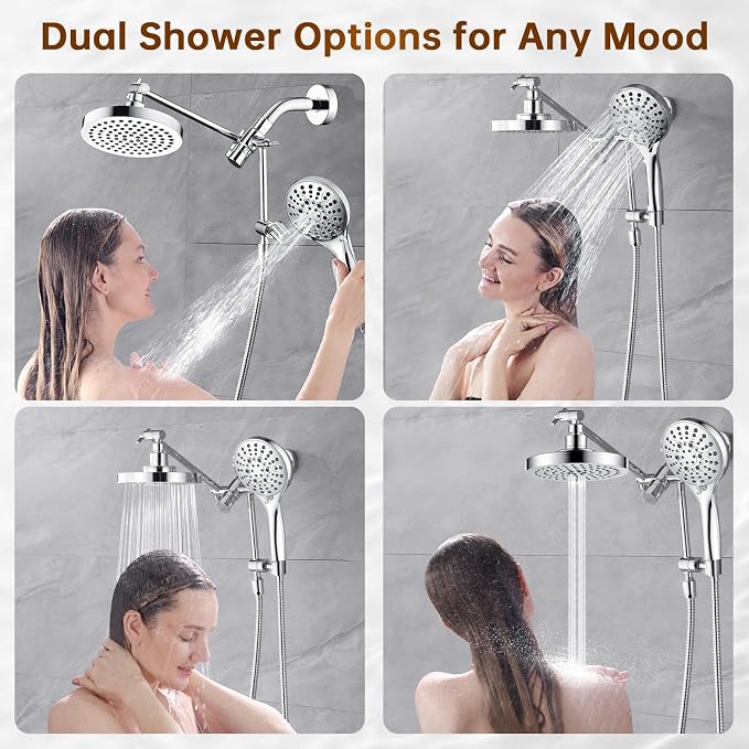 BRIGHT SHOWERS Rain Shower Head - Image 6