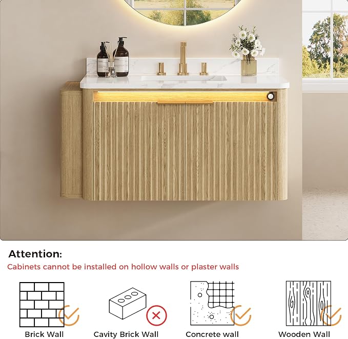 IRONCK 36" Bathroom Vanity - Image 8