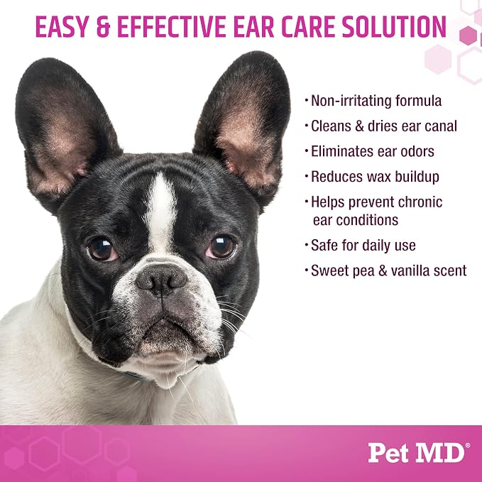 Pet MD Otic-Clean Dog Ear Cleaner - Image 3