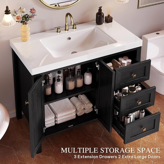 DWVO 42 Inch Bathroom Vanity - Image 3