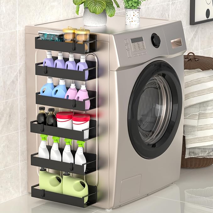 6 Pack Magnetic Spice Rack Organizer - Image 7