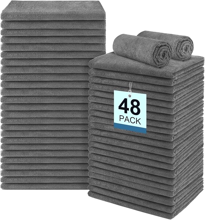 48 Pack Gym Towels Set by Unimade