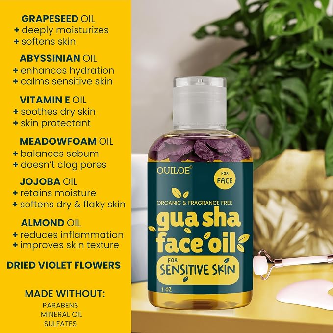 Gua Sha Oil for Sensitive Skin - Image 8