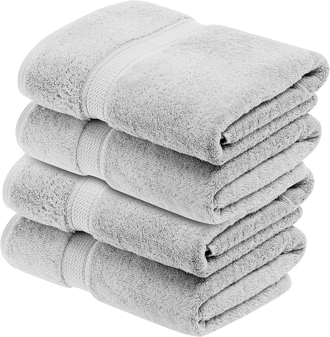 BNM Egyptian Cotton Heavyweight Towels, 800 GSM Bath Towels, Highly-Absorbent by Blue+Nile+Mills