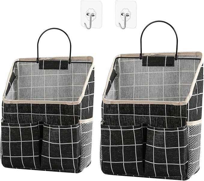 2pcs Wall Hanging Storage Bag, Wall Hanging Organizer Bags by Someteth