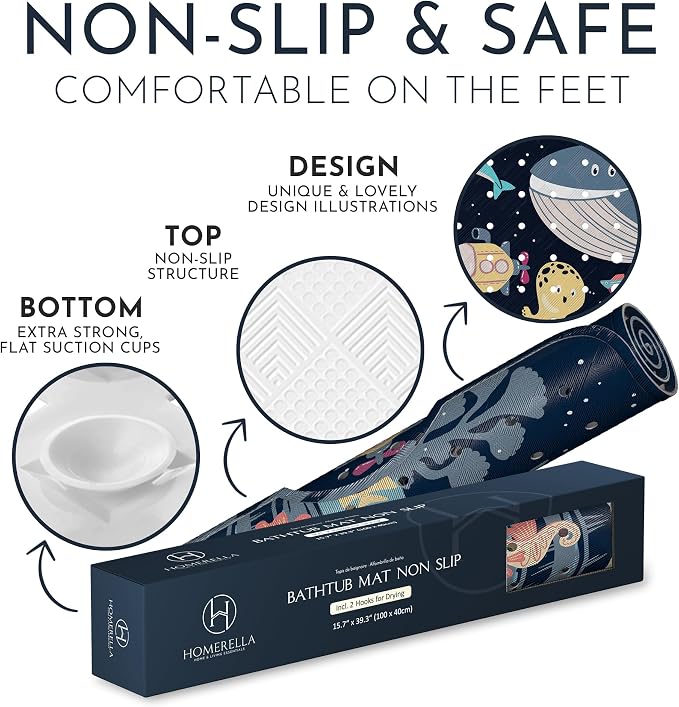 Bath Tub Mat Non Slip Anti Mold - Image 4