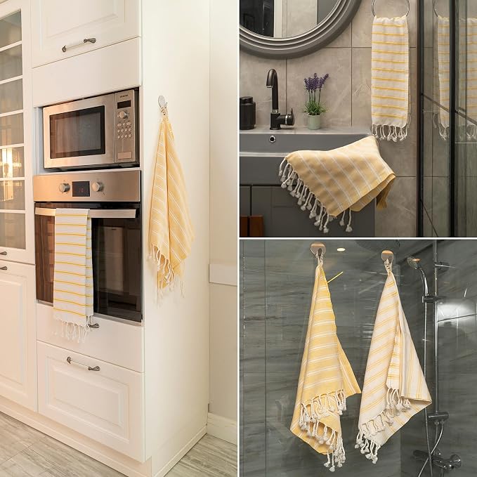 Ruvy Home Basics Turkish Hand Towels - Image 3