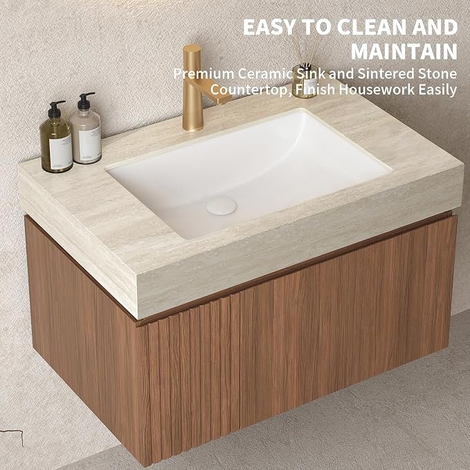 LKTART Floating 30 Inch Bathroom Vanity - Image 3