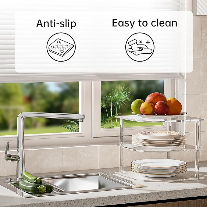 Plate Organizer for Cabinet Space Saver - Image 4
