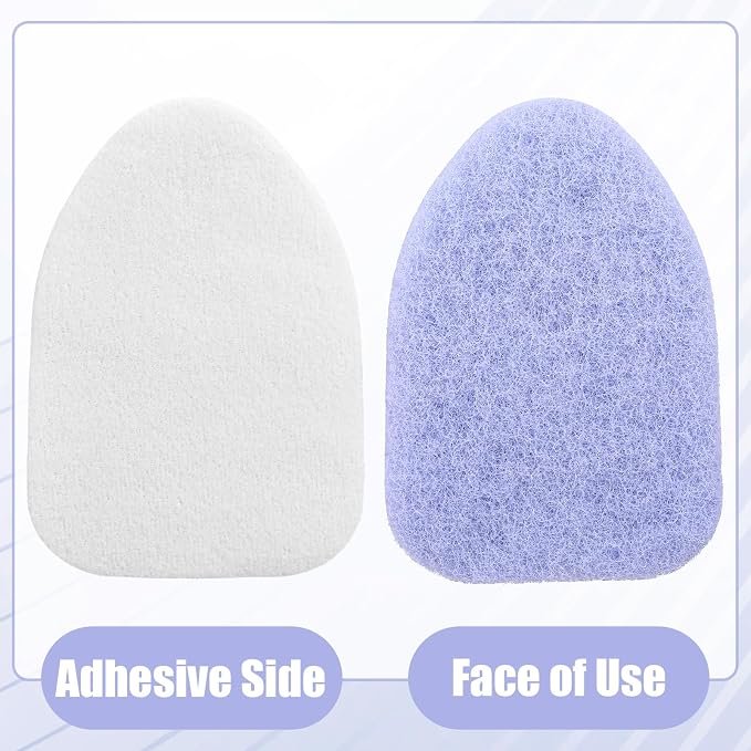 2 Pack Shower Scrubber Refill Pads Non Scratch Scouring Pads Compatible - Image 6