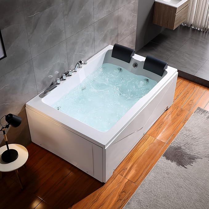 Empava 71" two Person Acrylic Whirlpool Bathtub by Empava