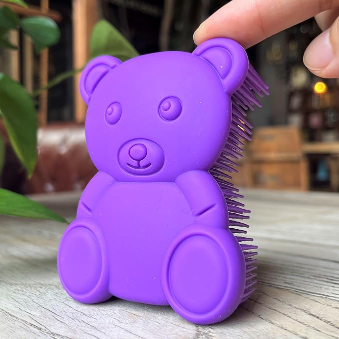 Premium Sensory Brush for Kids or Autism, Soft Silicone Body Scrubber, 2 in 1 by PENEPICO-SIMPLELIFE