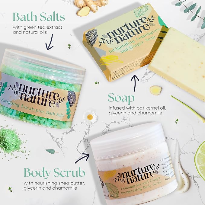 Nurture by Nature RELAX & UPLIFT Spa Kit - Image 4