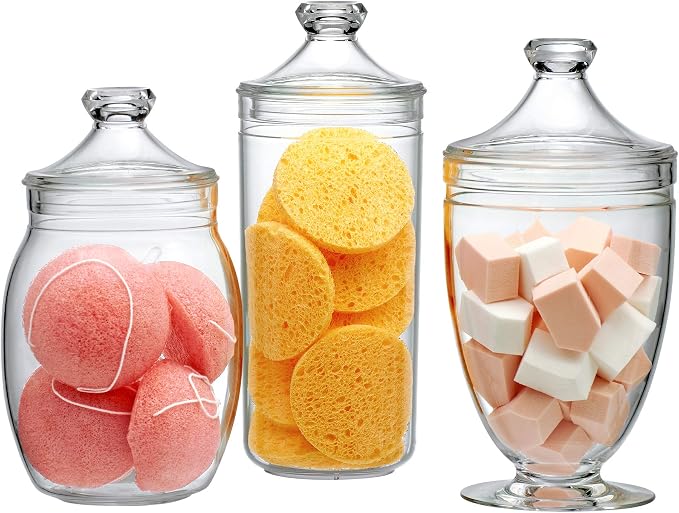 Amazing Abby - Adore - Plastic Apothecary Jars, Acrylic Jars by AmazingAbby