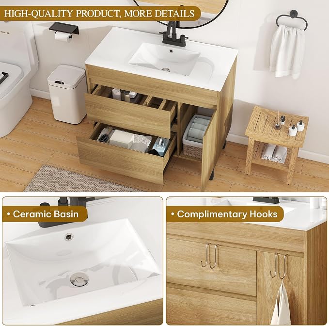 YITAHOME 36 Inch Bathroom Vanity - Image 4