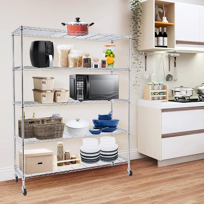 BNSPLY Commercial Wire Shelving Unit - Image 3