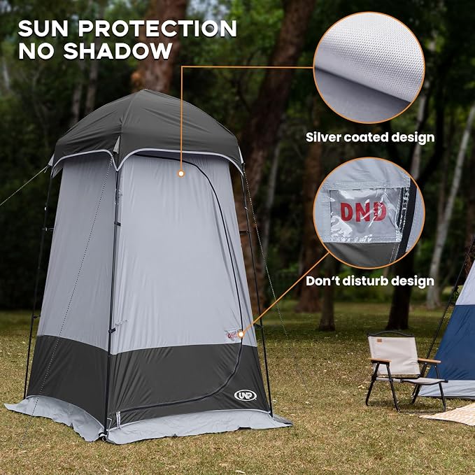 Shower Tent, Outdoor Camping Privacy Shelter-Dressing Changing Room-Portable - Image 6