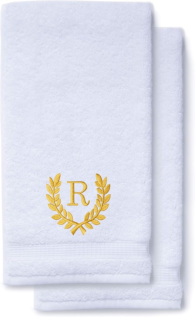 Decorative and Monogrammed Hand Towels by Turquaz