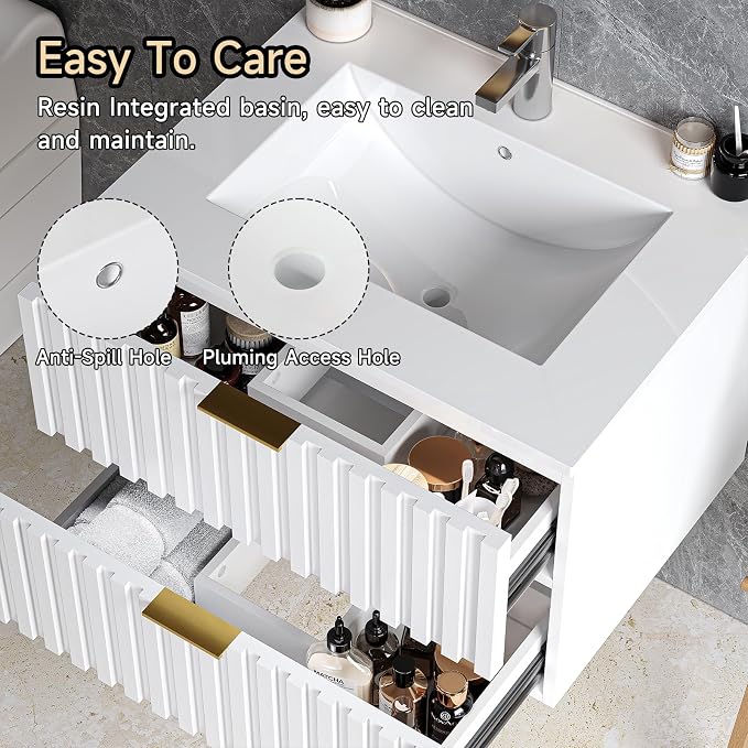 ONBRILL 24 Inch Bathroom Vanity - Image 6