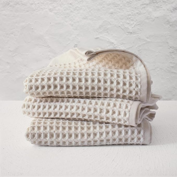 PÜSKÜL Waffle Kitchen Towels - Image 5