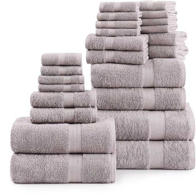 Lane Linen Everyday Luxury Bath Towels Set - Image 2