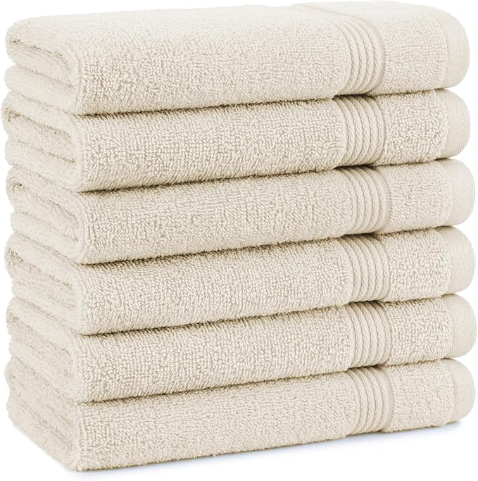 Arkwright Bathroom Hand Towels Set of 6 by Arkwright