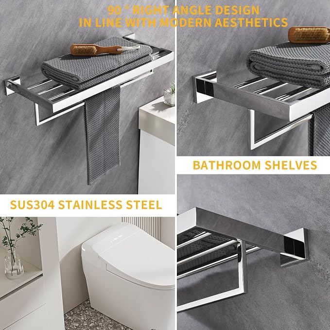 24 Inch Towel Racks for Bathroom - Image 5