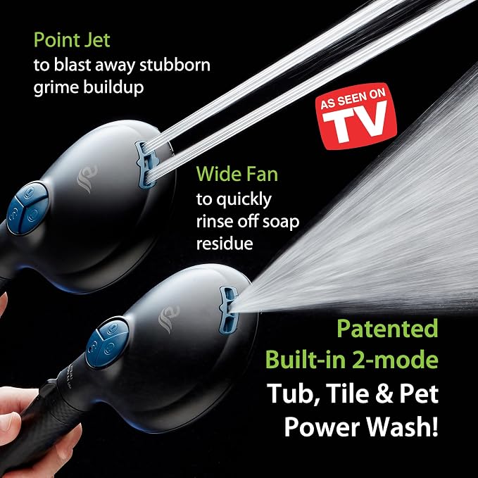 AquaCare 4X High Pressure 10-mode Filter Handheld Shower Head - Image 3