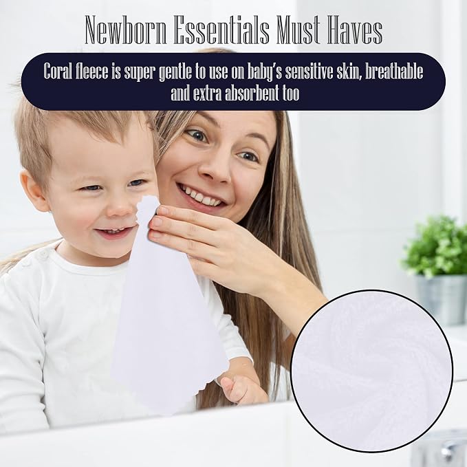 32 Pack Baby Washcloths - Image 7