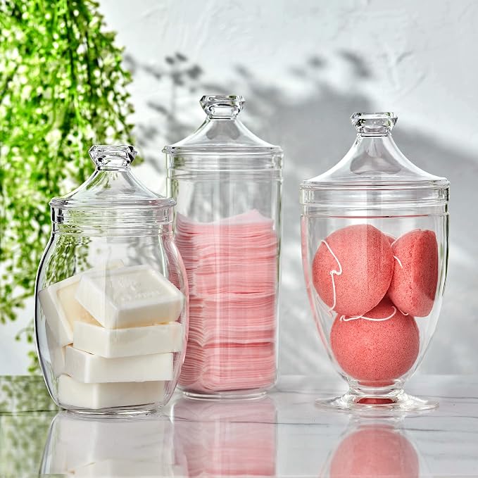 Amazing Abby - Adore - Plastic Apothecary Jars, Acrylic Jars - Image 4