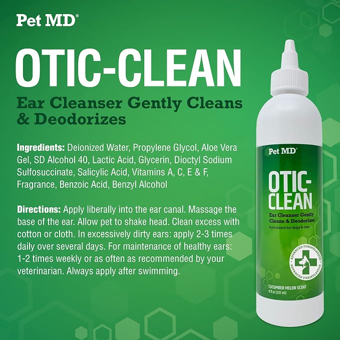 Pet MD Otic Clean Dog Ear Cleaner - Image 4