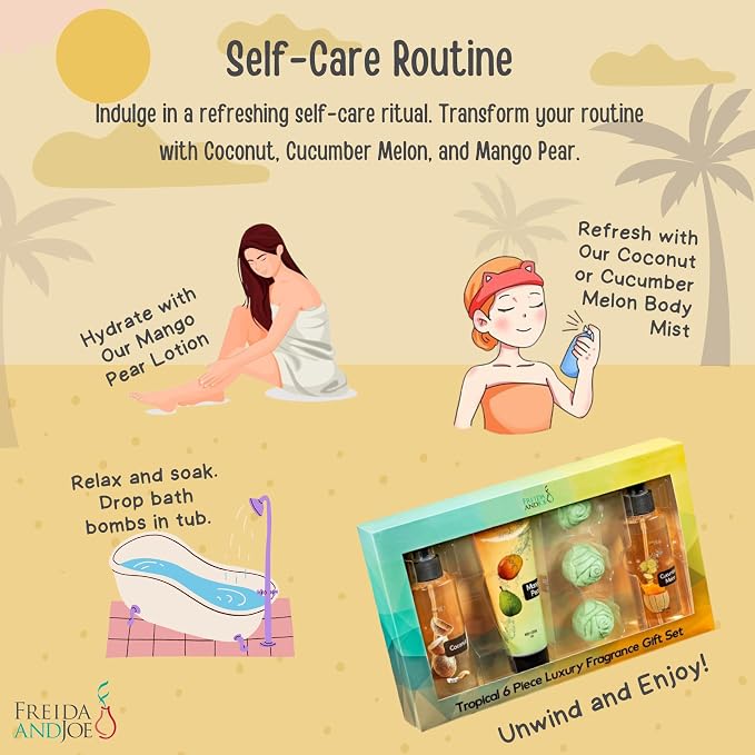 Fine Fragrance Body Mist & Body Splash Gift Set – Luxury Self-Care Combo - Image 4