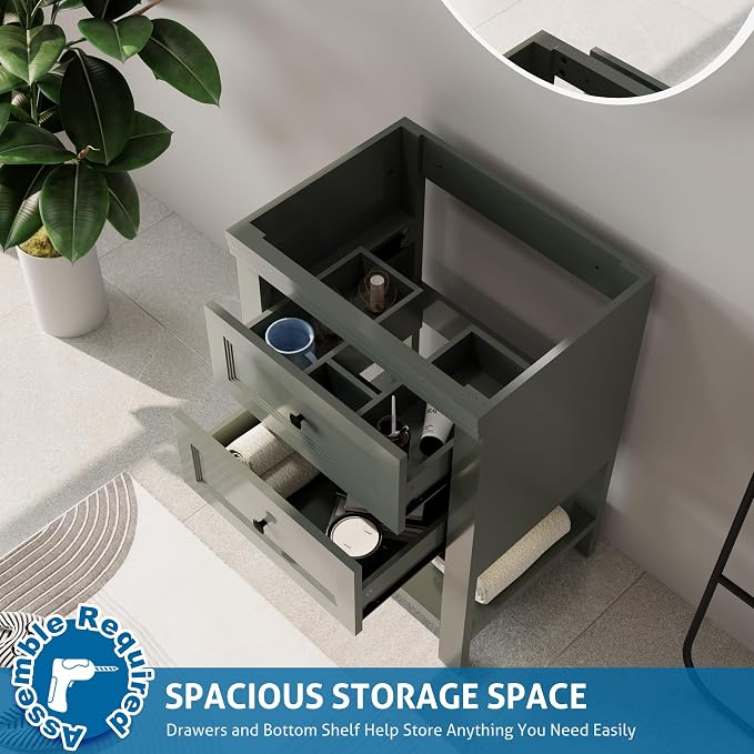 eclife 24" Bathroom Vanity - Image 4