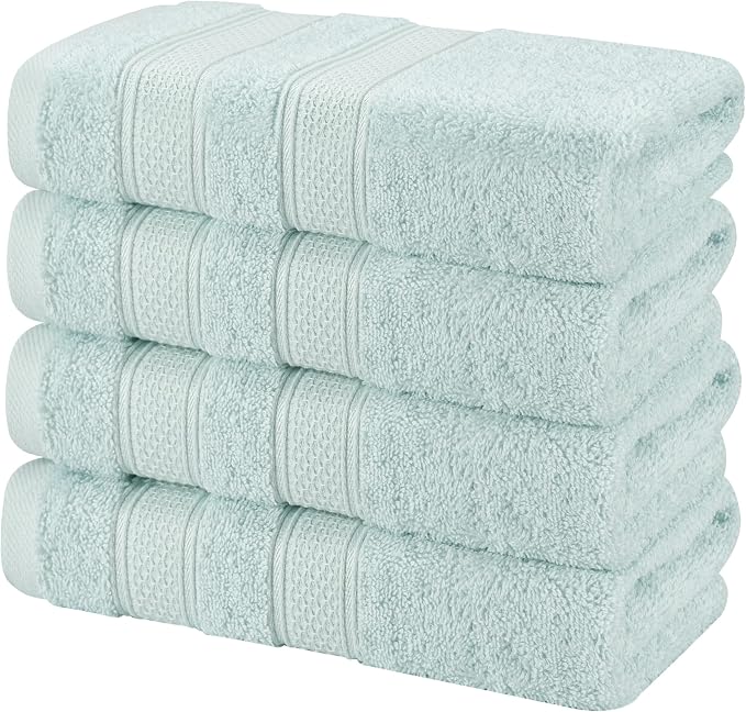 American Soft Linen Salem 100% Cotton Turkish 4 Piece Hand Towels - Image 5
