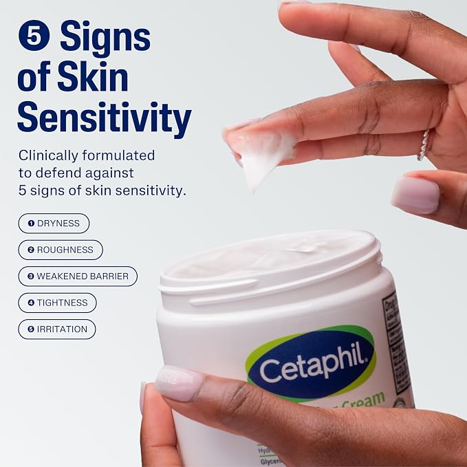 Cetaphil Face & Body Moisturizer, Hydrating Moisturizing Cream - Image 9