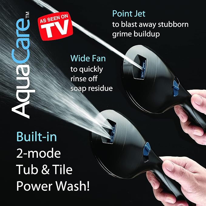 Hotel Spa AquaCare for California As-Seen-On-TV High Pressure Handheld Rain - Image 4