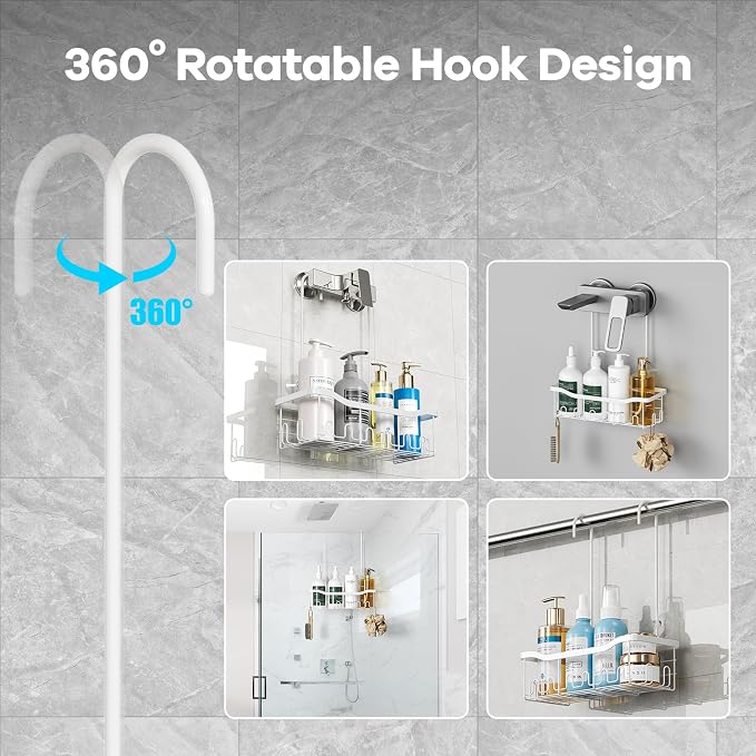 BYT Shower Caddy Hanging, Organizer Hanging - Image 5