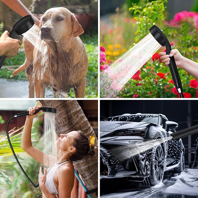 Portable Shower for Camping, 10000mAh Rechargeable Camping Shower - Image 8