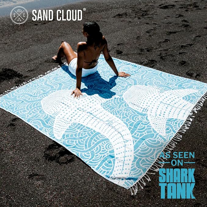 Sand Cloud Large Turkish Beach Towel - Image 2