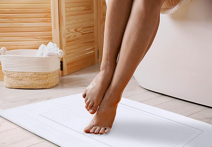 Utopia Towels Cotton Banded Rug Bath Mats, 21x34 Inches, 100% Ring Spun Cotton - Image 2