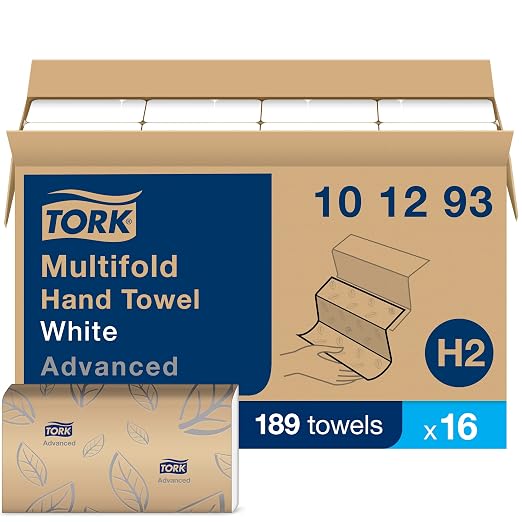 Tork Xpress Soft Multifold Hand Towel White - Image 2