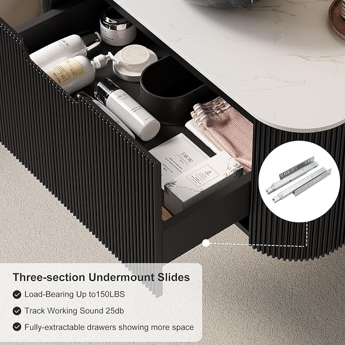 24" Floating Bathroom Vanity - Image 5